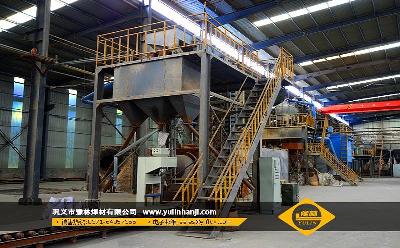 埋弧焊劑生產車間